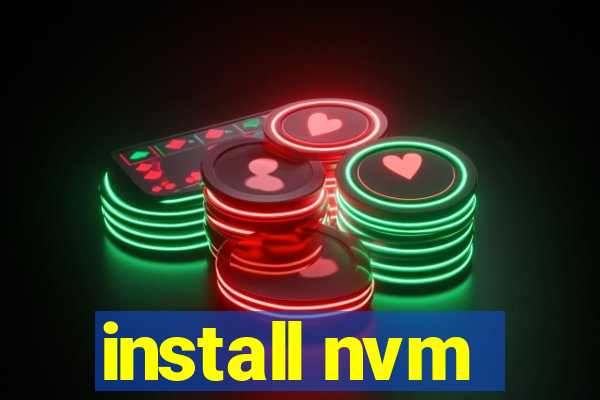 install nvm